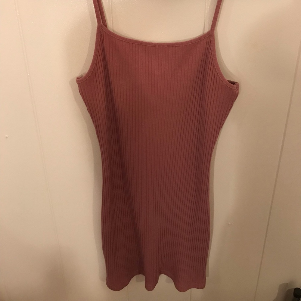Ribbed Minidress